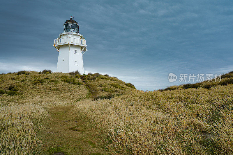 Waipapa Point灯塔，南岛，新西兰